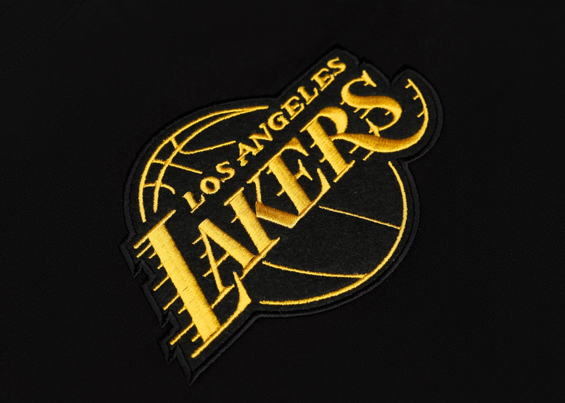 LAKERS EMBROIDERED & PRINTED T SHIRT