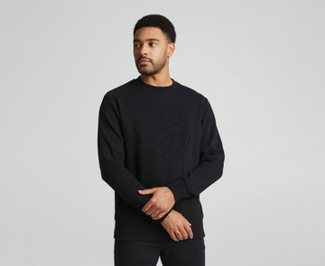 TR Embroidered Crewneck Sweatshirt