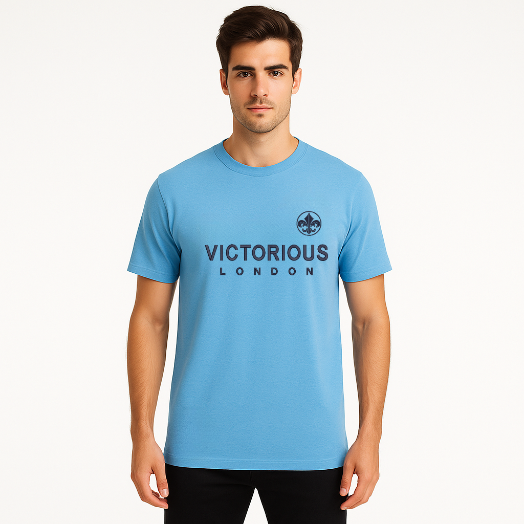 Victorious London Embroidered T Shirt