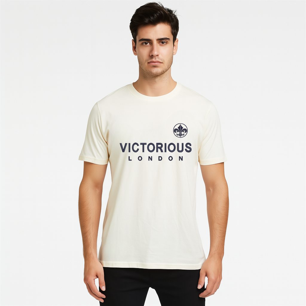 Victorious London Embroidered T Shirt