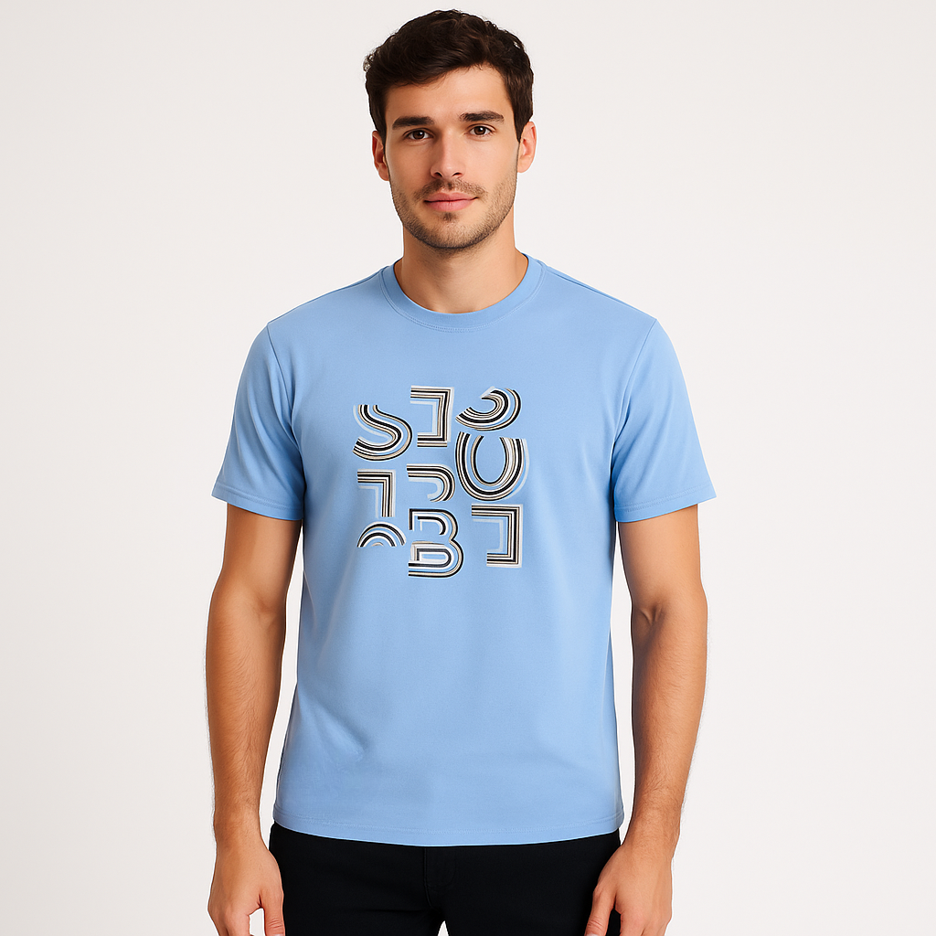 BOSS EMBROIDERED T SHIRT