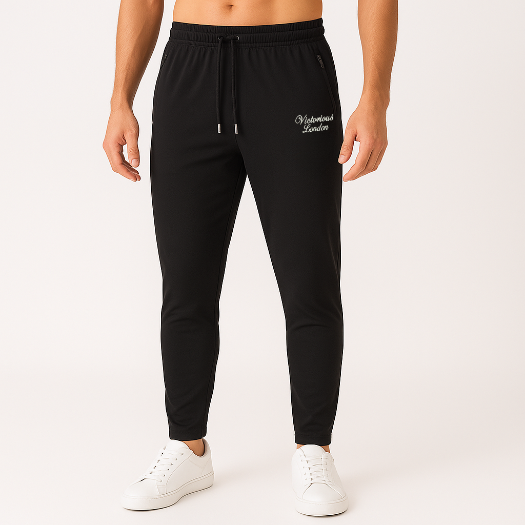 GYM WEAR & SPORTS  EMBROIDERED TROUSERS