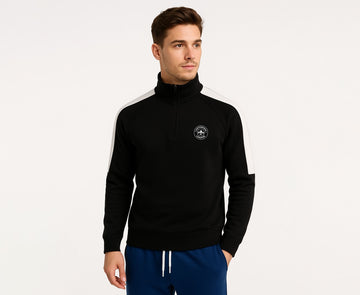 Men's Half Zip Collar Sweatshirt