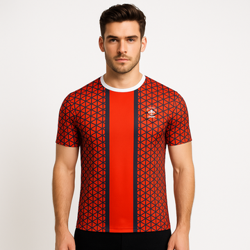 SUBLIMATION VICTORIOUS LONDON PRINT FRONT & BACK PRINTED T SHIRT