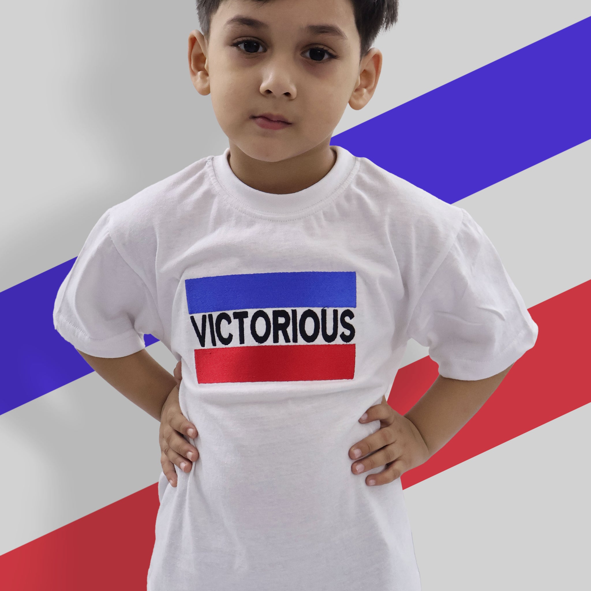 KIDS EMBROIDERED T SHIRT