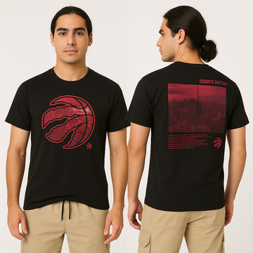 TR LOGO FRONT & BACK PRINTED T SHIRT