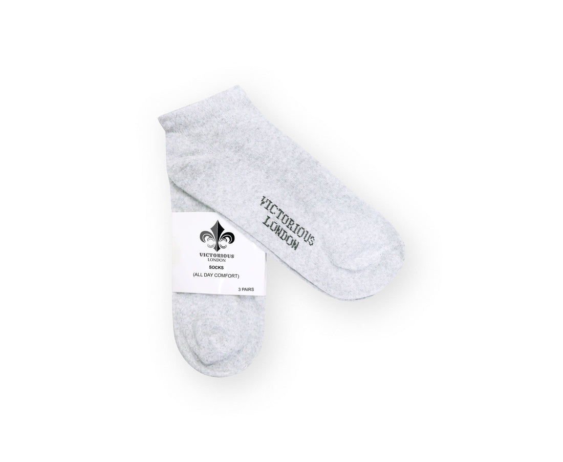 LOW CUT ANKLE SOCKS MULTI PACK (PACK of 3)