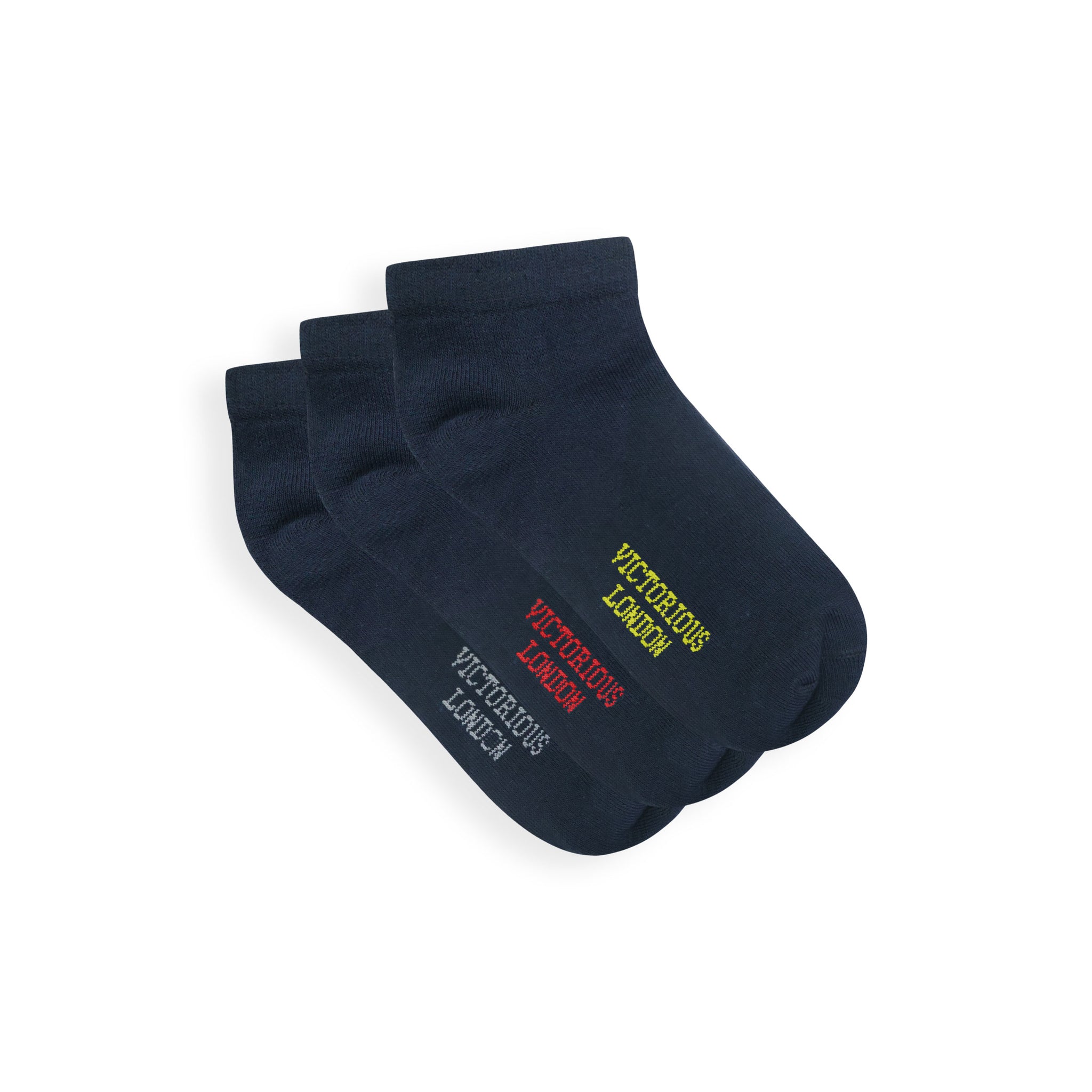 LOW CUT ANKLE SOCKS MULTI PACK (PACK of 3)