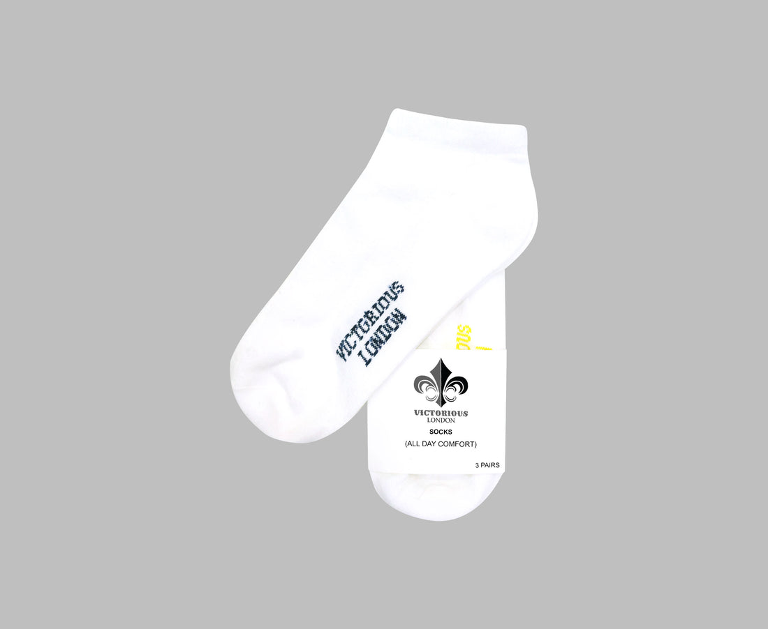 LOW CUT ANKLE SOCKS MULTI PACK (PACK of 3)
