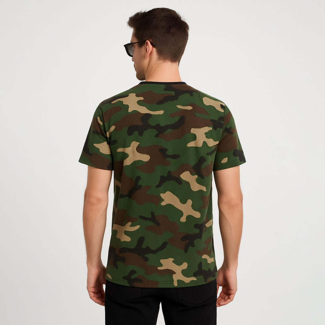 Men’s Classic Green Camouflage T-Shirt