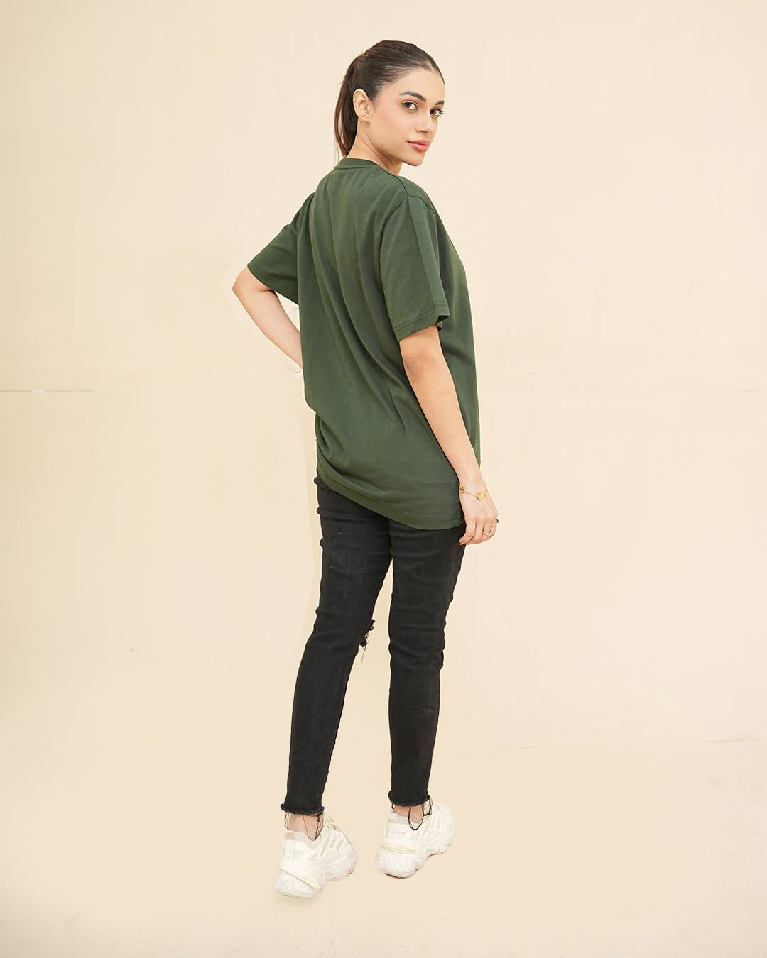 WOMEN MACKENZIE CLAN EMBOSSED T SHIRT
