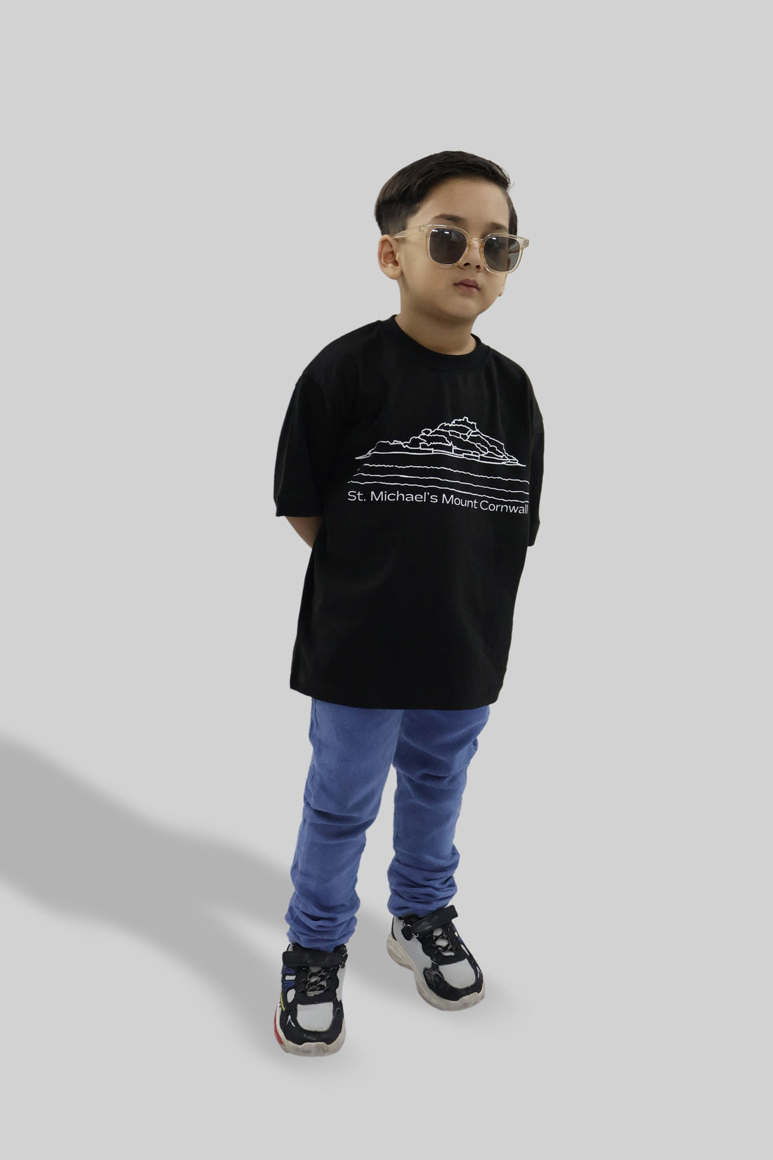 KIDS MOUNT CORNWALL PRINTED T SHIRT