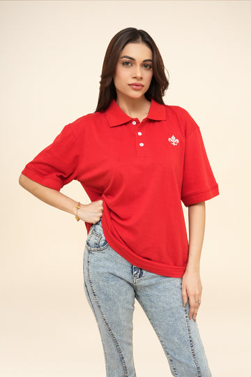 WOMEN CLASSIC FIT  POLO SHIRT