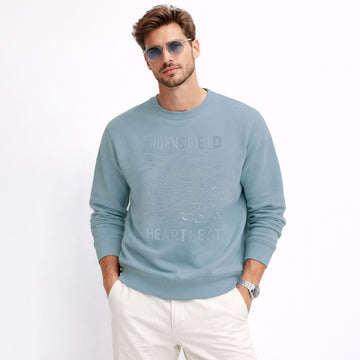AIDENSFIELD HEARTBEAT Embroidered Sweatshirt