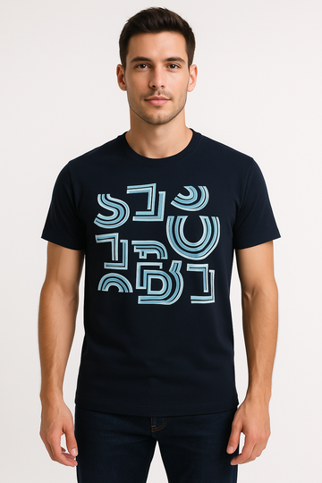 BOSS EMBROIDERED T SHIRT