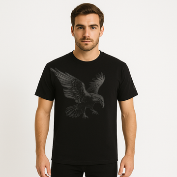 CREW NECK  PRINTED T SHIRT