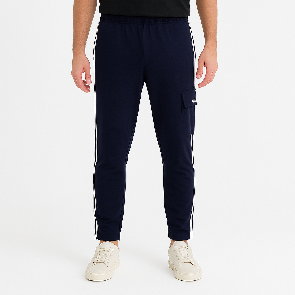STRIPED CARGO POCKET Trouser