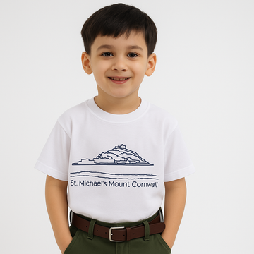 KIDS MOUNT CORNWALL PRINTED T SHIRT