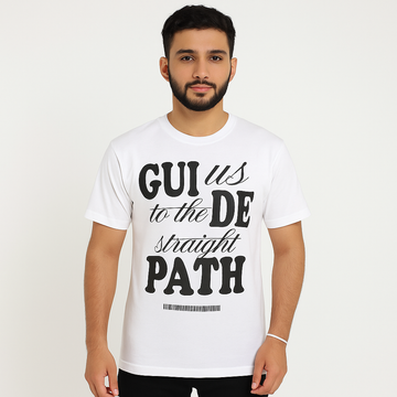 GUIDE US PRINTED T SHIRT