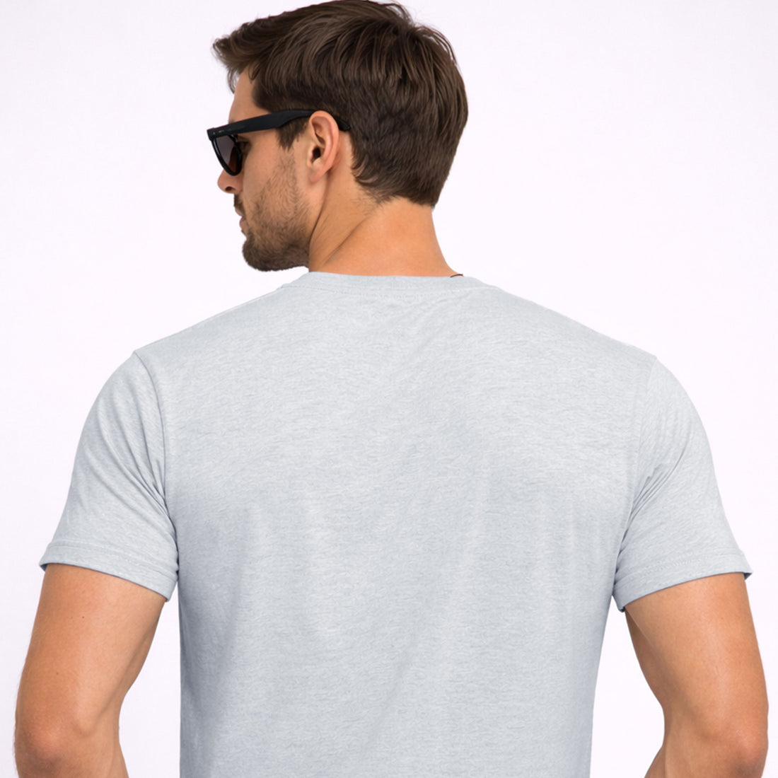 Men’s Grey Edinburgh Scotland Printed T Shirt