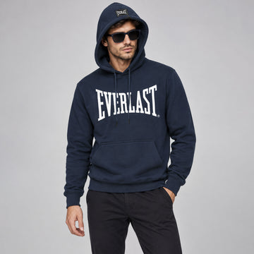 Men’s Navy Blue Everlast Graphic Pullover Hoodie