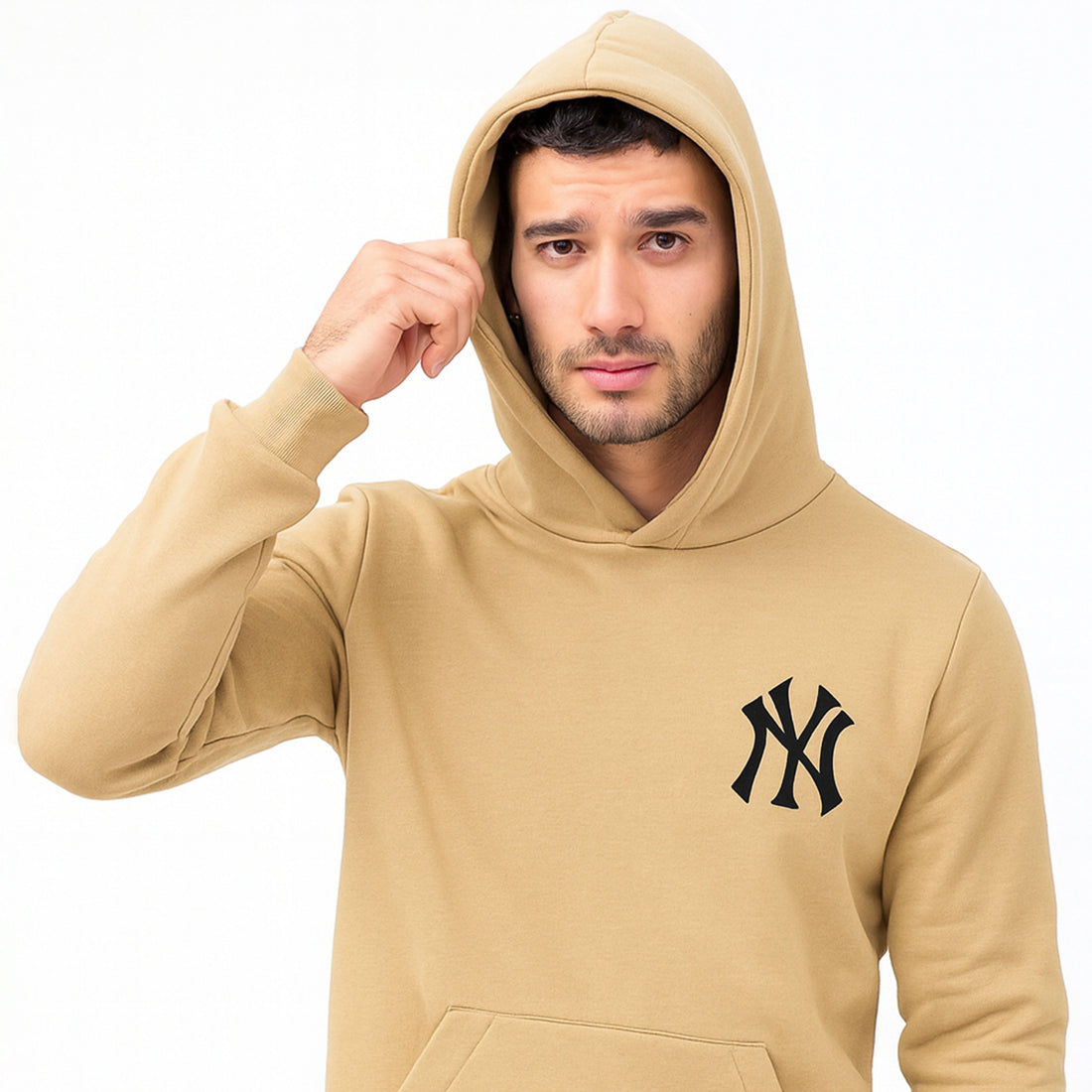 Men’s Casual NY Logo Embroidered  Hoodies