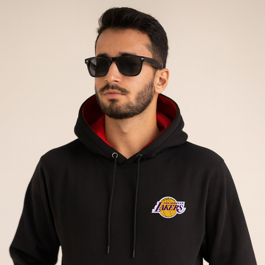 Los Angeles Lakers Black Hoodie