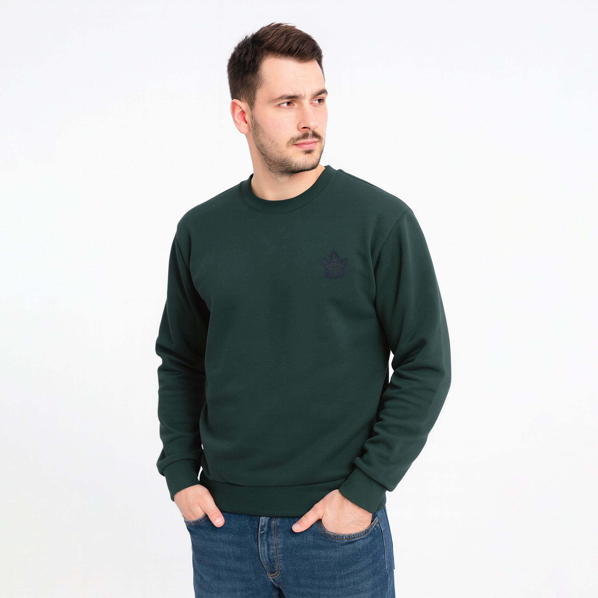 TM Leafs Embroidered Sweatshirt