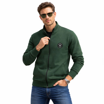 Classic Full-Zip Collar Sweat Jacket