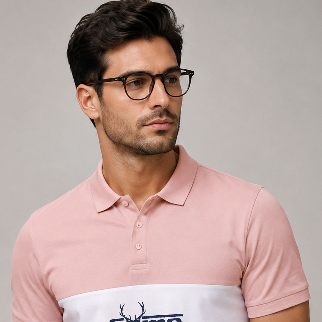 GAME Country wear 3-Panel Contrast Polo Shirt
