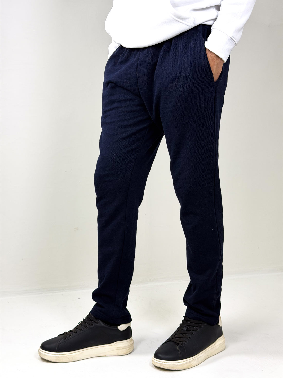 Slim-Fit  Jogger Pants with Bottom Cuffs