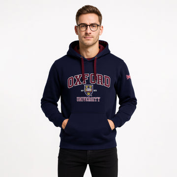 Oxford University Applique Embroidered Hoodies