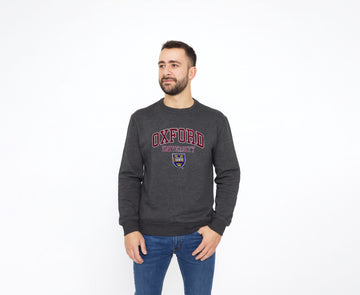 Oxford University Applique Embroidered Sweat