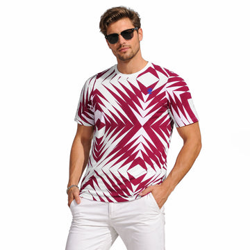 BEST CREW NECK ALL OVER GYM WEAR PRINTED T SHIRT