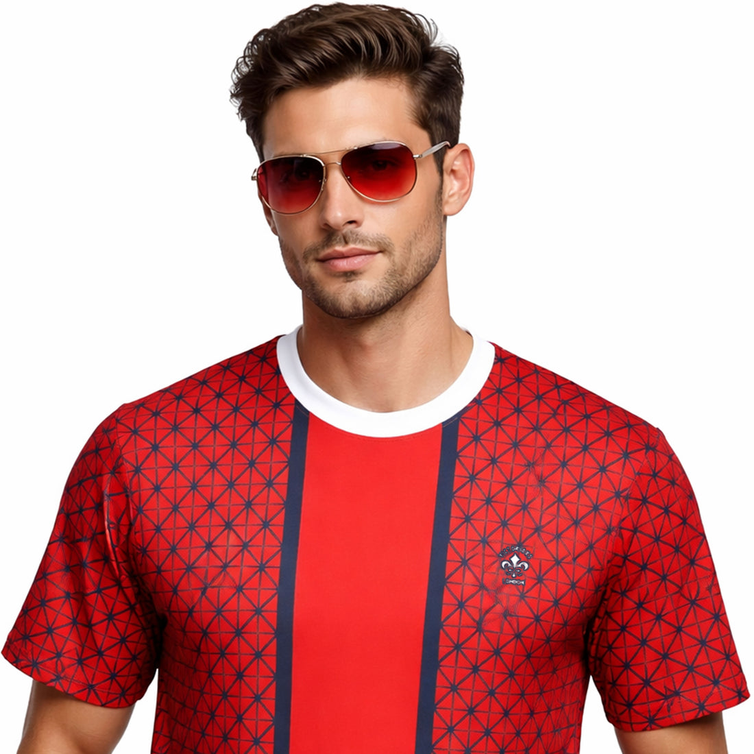 SUBLIMATION VICTORIOUS LONDON PRINT FRONT & BACK PRINTED T SHIRT