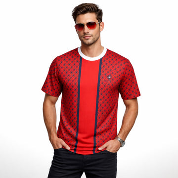 SUBLIMATION VICTORIOUS LONDON PRINT FRONT & BACK PRINTED T SHIRT