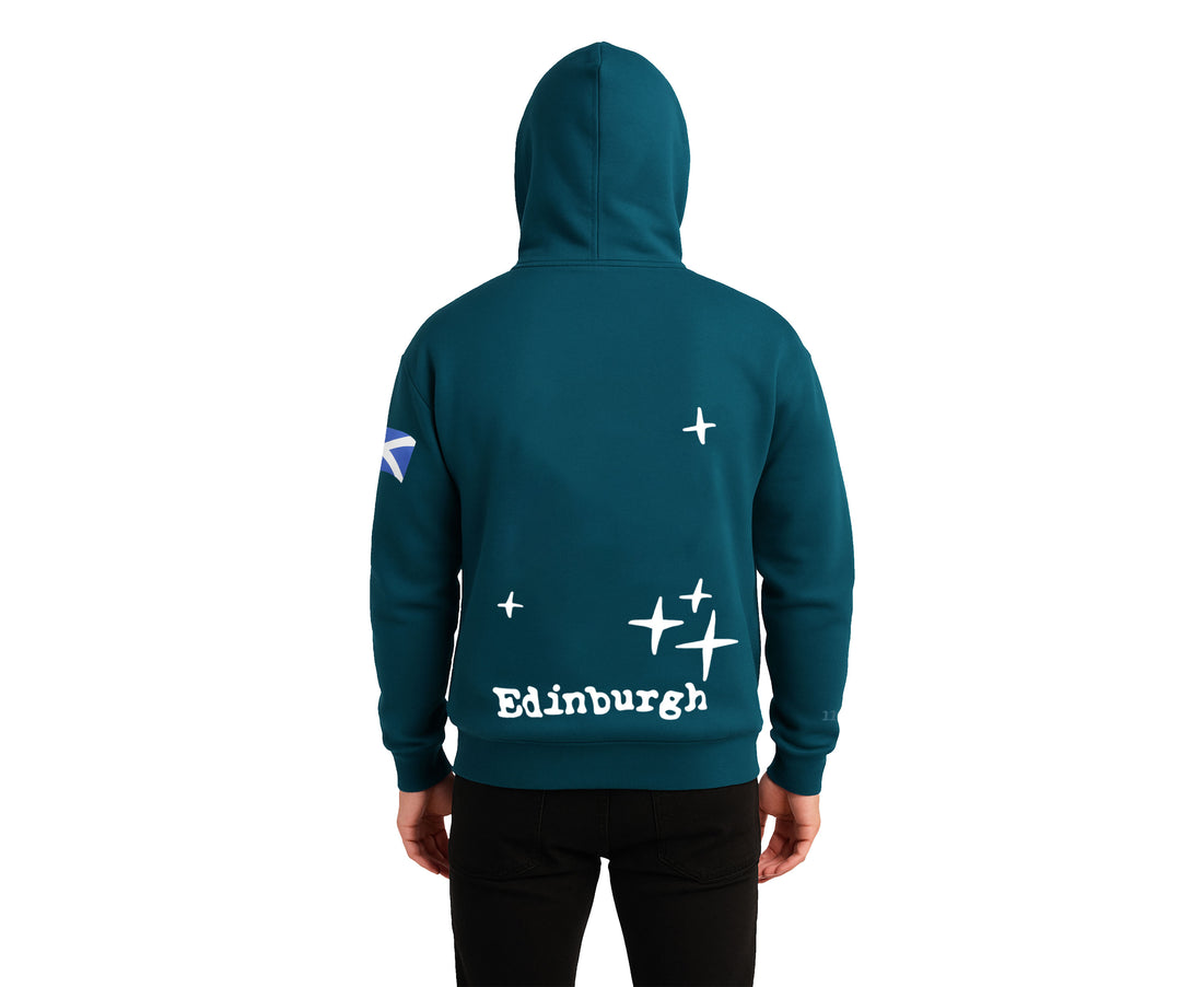 Edinburgh 3D Puff Printed Front & Back Hoodies