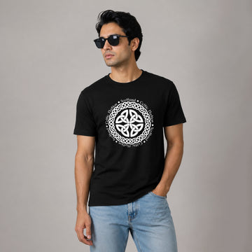 Round Scotland Celtic Nation Printed T Shirt