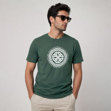 Round Scotland Celtic Nation Printed T Shirt