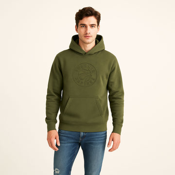Men’s Casual TR Logo Embossed Hoodies
