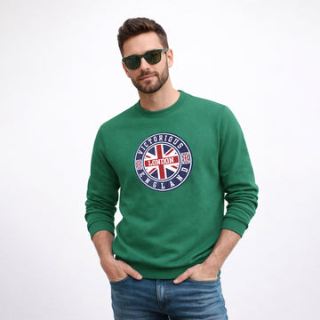 Victorious Flag Of England Printed Sweat Shirt