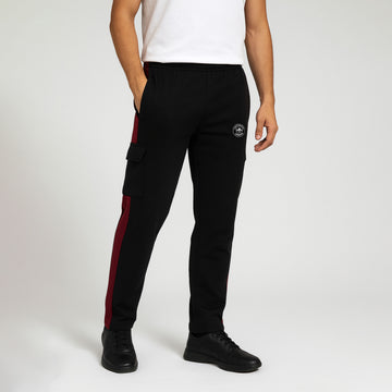 Men's Cargo Pocket With Red Panel Trouser