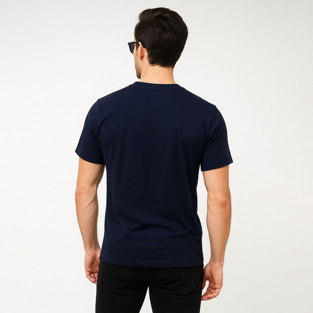 Men’s Navy Crew Neck T-Shirt