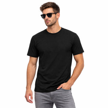 Men’s Black Crew Neck T-Shirt