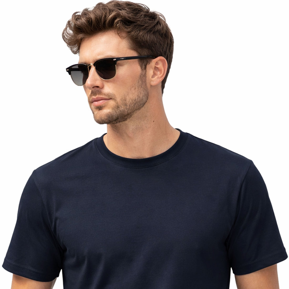 Men’s Navy Crew Neck T-Shirt