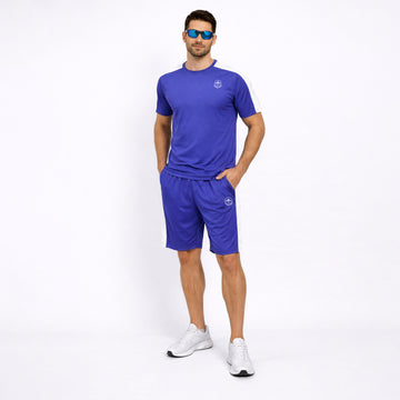 Men’s Athletic T-Shirt & Shorts Sport Set – Lightweight Summer Activewear