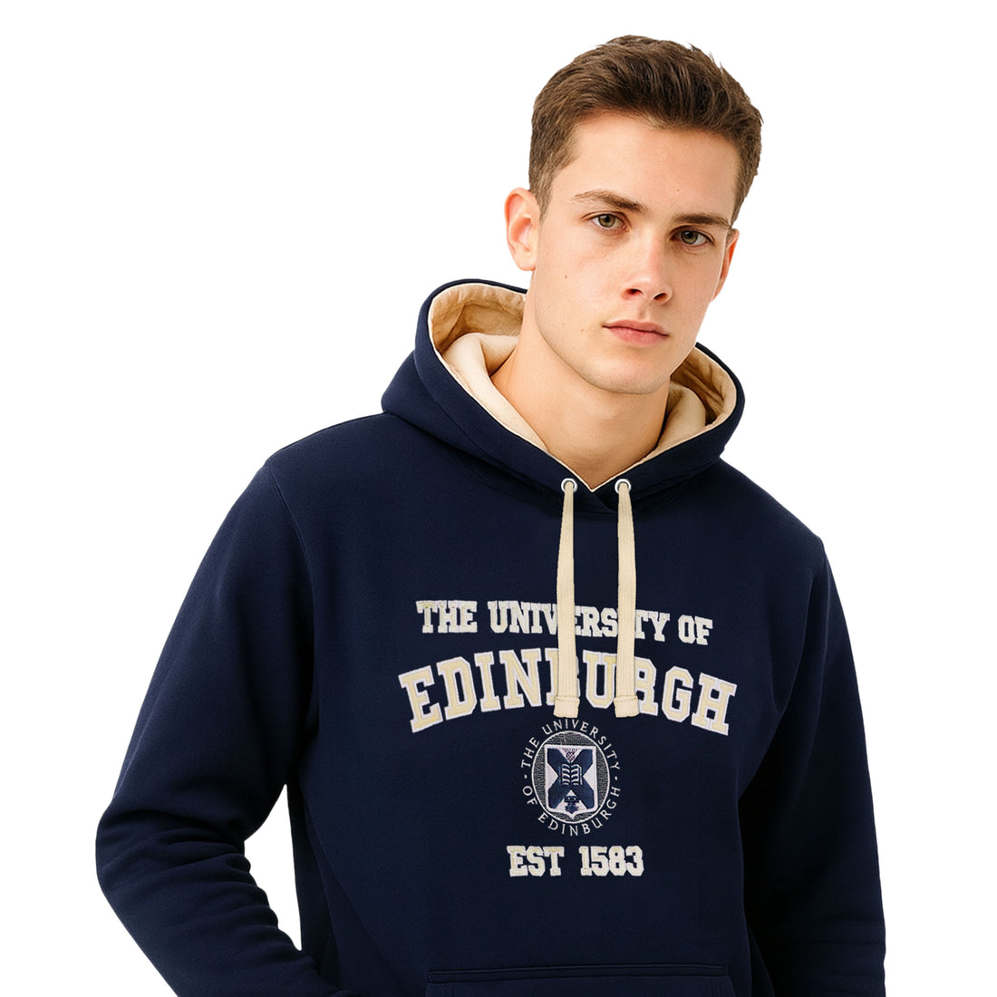 The University of Edinburgh est 1583 Applique Embroidered Hoodies