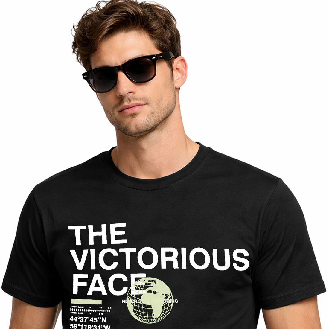 THE VICTORIOUS FACE T SHIRT (1018)