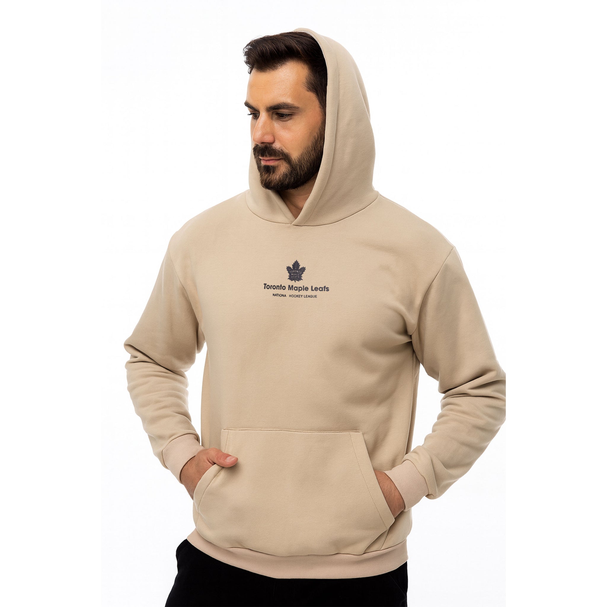 Men’s Casual TM Leafs Logo Embroidered Hoodies