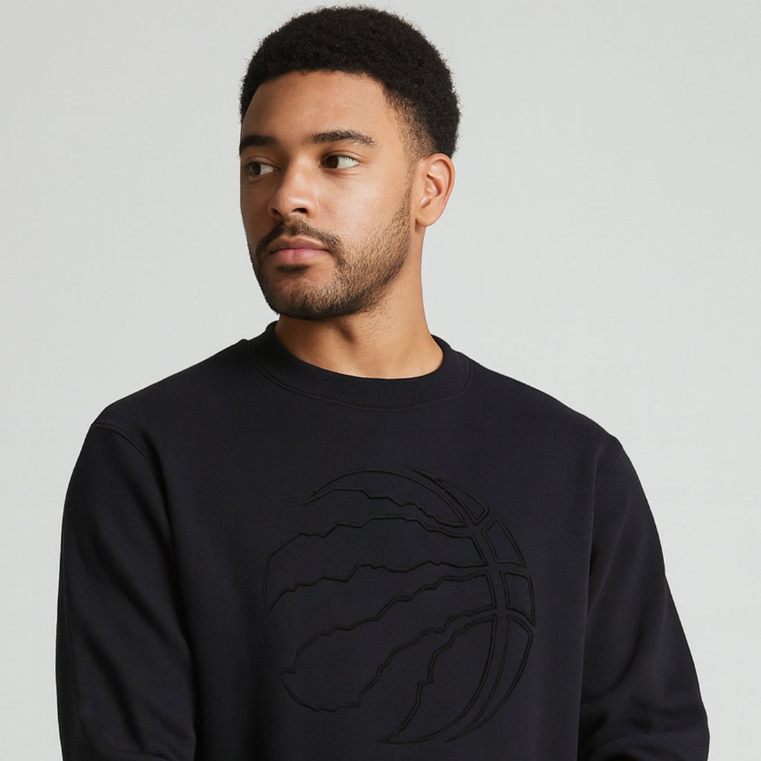 TR Embroidered Crewneck Sweatshirt